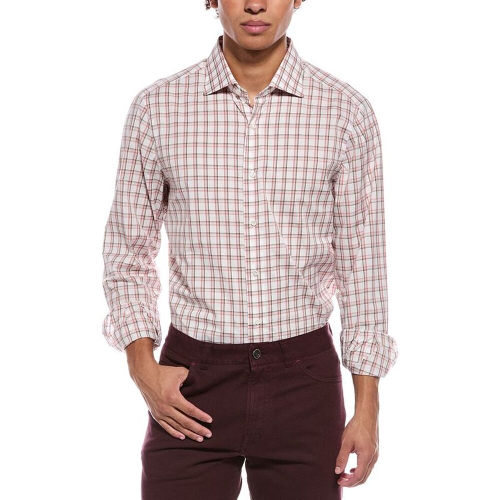Isaia Mens  Milano Mix, Red